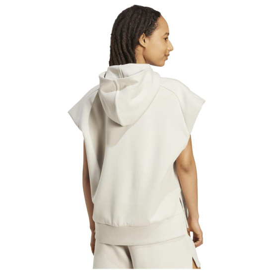 Adidas Γυναικεία αμάνικη μπλούζα ALL SZN Soft Lux Loose Sleeveless Hoodie